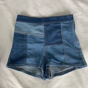 Free people patch shorts!